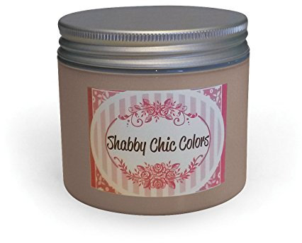 shabbychiccolors CHALK PAINT (PITTURA A GESSO) SHABBY AD ALTISSIMA COPERTURA - GRIGIO TORTORA 20-150ML
