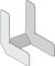 Knauf Winkelverbinder 90° für CD-Profile 60/27 50 Stück Deckenabhänger Trockenbau