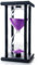 Bellaware Reloj de Arena, Reloj de Arena de Madera, 60 Minutos, Color Morado