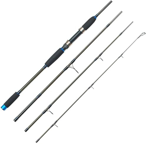 Eisele Rute Twitch N Pilk Travel 230cm 50-200g - Reiserute, Angelrute, Meeresrute für den Urlaub