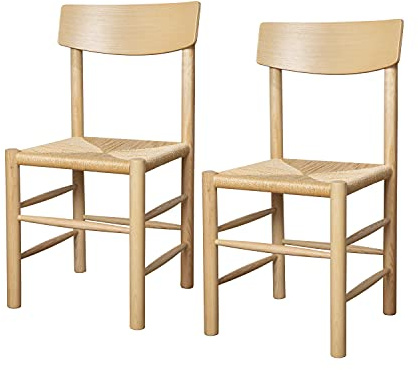 Set 2 Sillas Haya Madera Maciza acabado Natural (2)