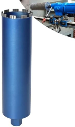 Diamantborrkrona, burksänkare för kärnborrar inkl. 10 mm turbo, L 460 mm | Ø 102 mm | 1 ¼ tum UNC | våt torr borrkrona, kärnborr, lasersvetsad för betong, granit, murverk