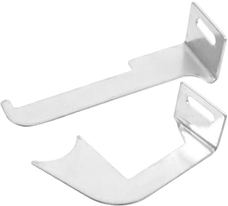 Housoutil Support De Radiateur Mural En Acier Fixations Étendues, Accessoires Pour Appareils De Chauffage, Kit De Pièces De Montage Multifonction Pour Maison Et Bureau, à Suspendre Sécurisée Et Stable