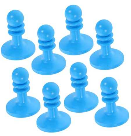 Toddmomy 8pcs Tent Pole Tips Anti-thunder Caps Replacement for Camping Canopy Rod End Covers with Wear-resistant Material for Stable Shelter Support