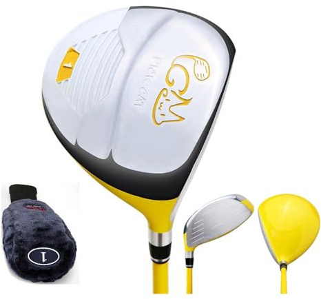 Golfklubba trä #1 golfförare/hybrid barn högerhänt Fairway trä | Golfklubbans trä #1 golfförare/hybridklubb barn pojkar flickor högerhänt 16/26 graders golf farväg trästång med huvudbonad