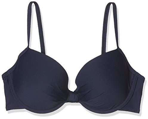 s.Oliver Damen Bügel Bikinioberteil - Top JPF - 29 472638, Einfarbig, Gr. 40 (Herstellergröße: 40B), Pink (Marine 24)