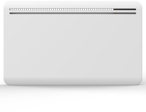 Kalia Radiateur électrique à inertie sèche CERAMIQUE écran LCD 1500W POWELL Norme NF blanc 82x9xh50cm