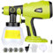 YEX-BUR Cordless Paint Sprayer for Ryobi 18V ONE + Li-ion NiCd NiMh Battery, HVLP Electric Handheld Paint Spray Gun with 1000ML Container for Furniture DIY Works House Painting