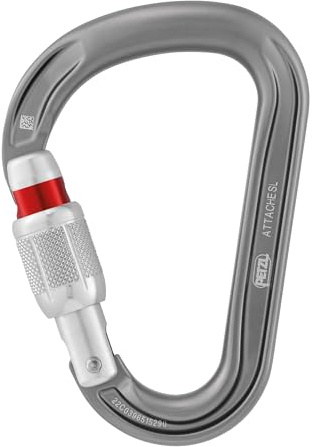 Petzl Attache Carabiner - Gray