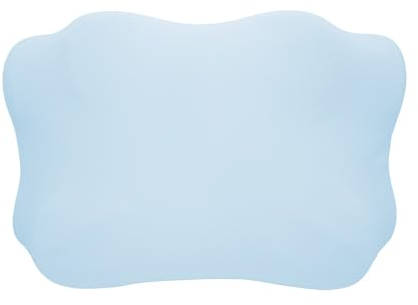 Dukal | Bezug passend für Glückstoff Orthopädisches Kissen | Zibroges Nackenkissen | DONAMA Memory Foam Kissen | 100% Baumwolle | Farbe: ciel