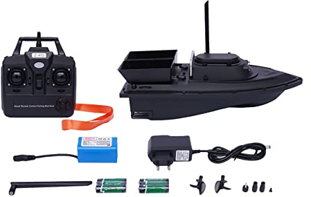 Ferngesteuertes Futterboot Mit Reichweite 500M Entfernung RC Boot Köderboot Fischköderboot Kabellos GPS Postion Cruise Fernbedienung Angelköder
