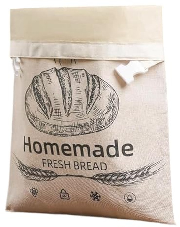 per il pane in d' per la conservazione 'impasto, rivestito in d' , per il trasporto quotidiano, per cucina, congelatore, sala da pranzo, picnic, feste, casa, appartamento