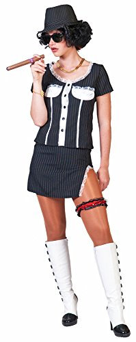 Mafia Gangster Braut Bonny Kostüm für Damen Gr. 40 42