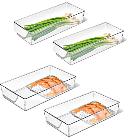 OXO Good Grips 4-Piece Fridge Storage Bin Starter Set