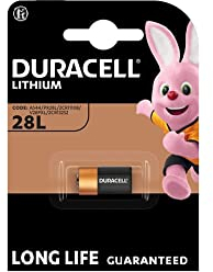 1 x Duracell 28L A544 2CR11108 mit Lithium (1 Blister mit 1 Batterie), 1 Batterie
