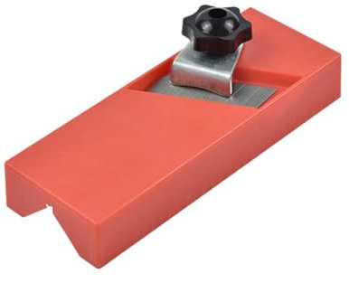 CENMEN Rabot pour biseautage de plaques de plâtre - Rabot à bois à 45 degrés pour le travail du bois - Rabot d'angle pour biseautage en bois en forme de V