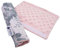 Medi Partners Gurtpolster Kinder Autogurt Polster Gurtschutz für Auto - 17x22cm 100% Baumwolle Minky Schulterpolster Kids Gurt Schutz Sicherheitsgurt (Berry mit rosa Minky)