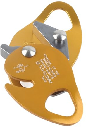 Subiendo la Parada del Freno de la Cuerda de la Cuerda del Dispositivo de Rappel del Dispositivo de la Cuerda del Bloqueo para la Cuerda de 11-12.5 Mm con Placa de Fricción