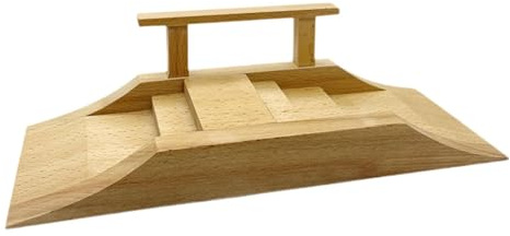 FewNvWa Rampa in Legno per Fingerboard, Parco per Fingerboard, Rampa di Allenamento per Fingerboard, Ostacoli per Fingerboard. Realizzata in Legno Robusto per, Style C