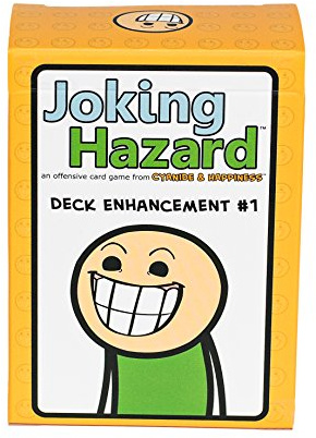 Joking Hazard Deck Enhancement #1 - First Expansion Pack for Fun Party Games by Cyanide & Happiness, 100 New Hilarious Comic Cards | Perfect for Game Night