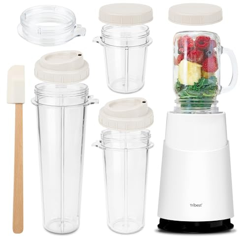 Tribest PB430 Personal Blender - Blanc, 13 cm x 13 cm x 18.46 cm