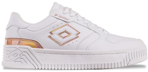 Lotto Sneaker da Donna, Bianco/Rame, 38 EU, Rame Bianco, 38 EU