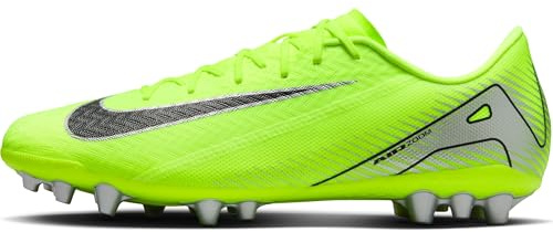 Nike Zoom Vapor 16 Academy Fg/MG, Scarpe da Calcio Unisex-Adulto, Volt/Black, 42 EU