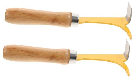 Milisten 2stücke Bienenstockschaber Aus Imkerwerkzeug Bienenstockwerkzeug Zum Aufhebeln Von Kasten Und Rahmen Abkratzen Von Propolis Und Wachs Leicht Zu Verstauen