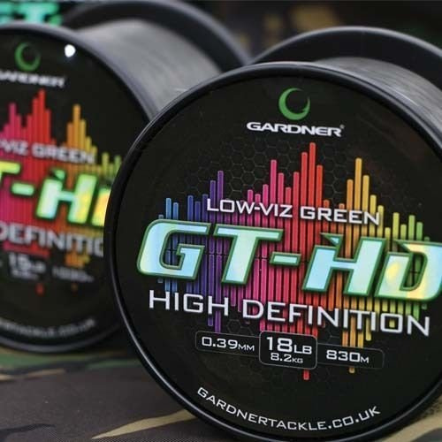 First4Fishing Gardner Tackle GT-HD Reduced Stretch - Carp Barbel Pike Bream Tench Fishing Line