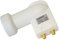 PremiumX Twin LNB per 2 Utenti – Convertitore di Segnale TV con Protezione Meteo – LNB Satellitare Digitale in Bianco – DVB-S2 8K UHD 4K Full HD