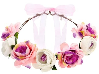 Party Deco Couronne mélangée de 17 cm.