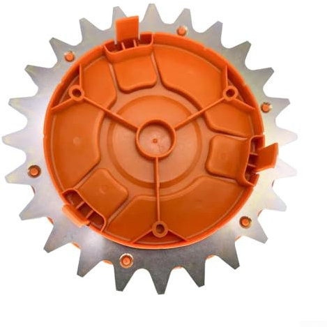 HpLive Mähroboter Spikes Radabdeckung für S&M Radkappen für WORX für LANDROID mit 2 Rutschfesten Stollen, Kompatibel mit Mähroboter S300 WR130E M500 WR141E M700 WR142E M1000 WR143E