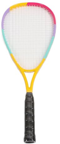 Acouto Racchetta da Squash da 23 Pollici Racchetta Grande Leggera da Squash da Allenamento per Assorbimento degli Urti per Bambini Principianti da Trasparente DurevoleRacchetta da da