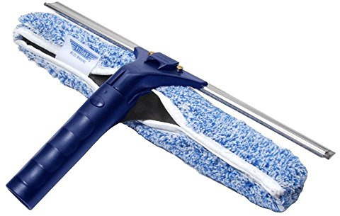 Ettore 15080 ProSeries BackFlip Squeegee and Washer Scubber, 14-Inch
