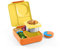 Omie 66FC09 OmieBox Kids Bento Lunch Box, Plastic, Sunshine