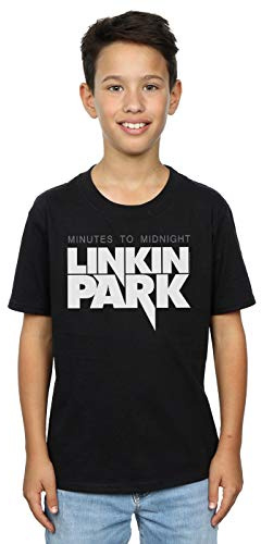 Absolute Cult Linkin Park Boys Minutes to Midnight Logo T-Shirt