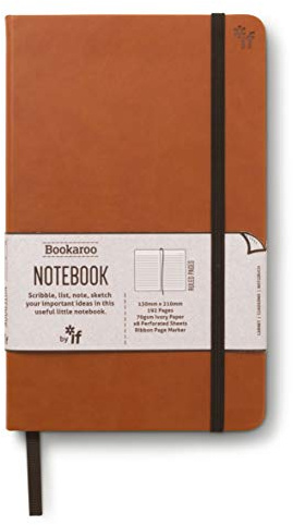 IF Bookaroo Notebook Journal - Brown, 43206