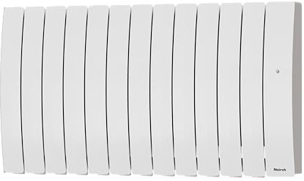 Noirot - Radiateur Électrique Actiflo - Inertie Fluide - Régulation Intelligente - Connectable - Fonction d'Auto-Apprentissage - Chaleur Douce - Fabriqué en France, NF - Blanc, 2000 Watt