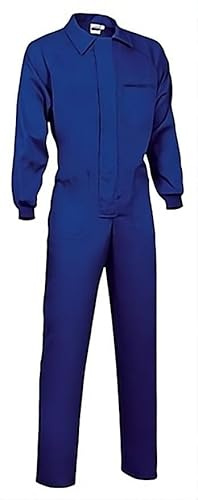 Genérico Mono de Trabajo Multibolsillos - Resistente, Cómodo, Buzo de trabajo, Talla M, Color Azulina