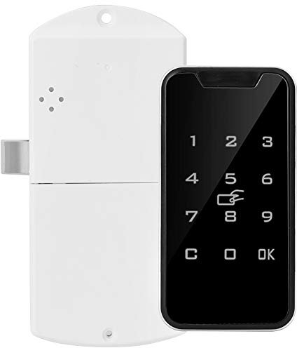 Sonew Serrure électronique de Cabinet, Alliage de Zinc Intelligent Numérique RFID Mot de Passe Sans Clé Serrure Tactile Clavier Clavier Électronique Garde-Robe File Porte Tiroirs Serrure