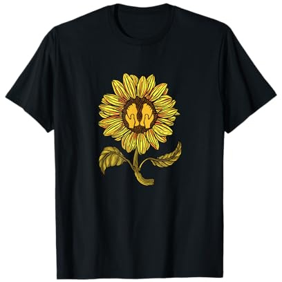 Reflexology sunflower Reflexologist floral massage T-Shirt