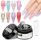 SUPWEE Feste Builder Gel-Nagelverlängerung, multifunktionales Klar Antihaft-Handskulpturen-Aufbaugel zum Schnitzen von Mustern Prägung hartes Gel für Nägel Mniküre 14 g (0,49 fl oz)
