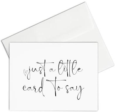 Pregnancy Reveal for Grandparents to be, Baby Announcements Gifts for Family, We're Having a Baby Cards, Just a Little Card to Say