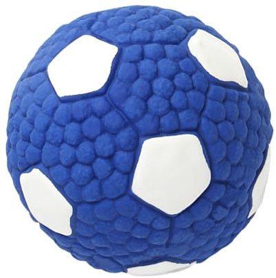 Pallone da Calcio Indistruttibile per Cani - Palla da Gioco per Masticatori Aggressivi, Pallone Interattivo per Cani di Taglia/Media/Piccola