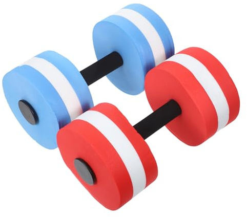 Anneome 2 Mancuernas Flotantes De Agua Equipo De Fitness Para Equipo De Ejercicio De Simulación Para Mancuernas De Agua Para Aeróbic Acuático Pesas Para