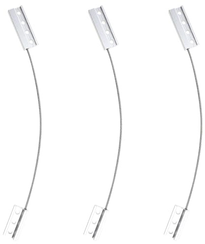 KOMBIUDA 3 Pièces Câble Anti-chute Sécurité Fenêtre Acier Inoxydable Résistant Installation Facile Protection