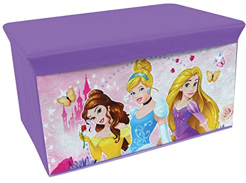 Fun House 712441 Princesses Banc De Rangement Pliable pour Enfant