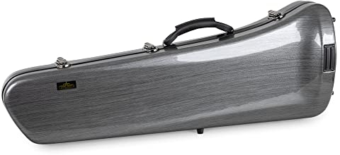 Lechgold Deluxe Koffer für Posaune (Tenor) - Stabiles Formetui für alle gängigen Tenorposaunen - Thermopolsterung - Verstellbare Rucksackgarnitur - Coole Carbon-Optik