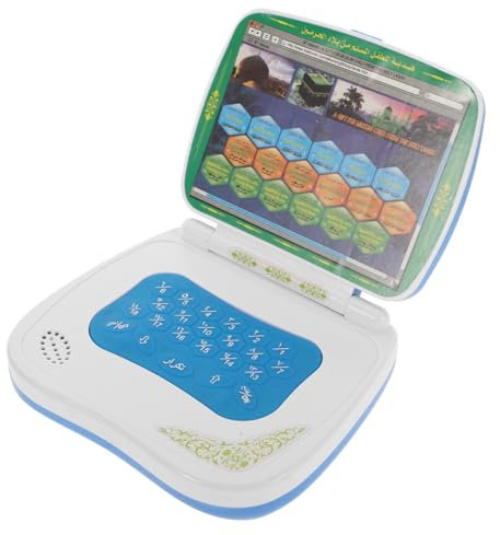 Vaguelly Foldable Touch Learning Machine for Boy Girl Arabic Language Educational Toy with Interactive Screen Portable Design for Travel Enhances Language Skills and Cognitive Development