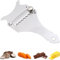 Affetta Tartufo Grattugia,Affetta Tartufi,Grattugia per Tartufo,Grattugia Taglia Tartufi,Grattugia Multifunzione per Formaggio, Funghi e Verdure, Design Elegante e Resistente alla Ruggine